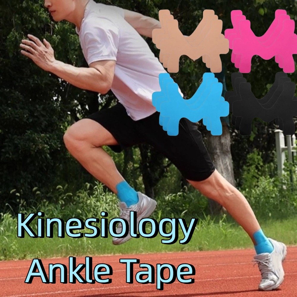 Sports Taping Precut - 5pcs Pre-Cut Kinesiology Tape Breathable Waterproof