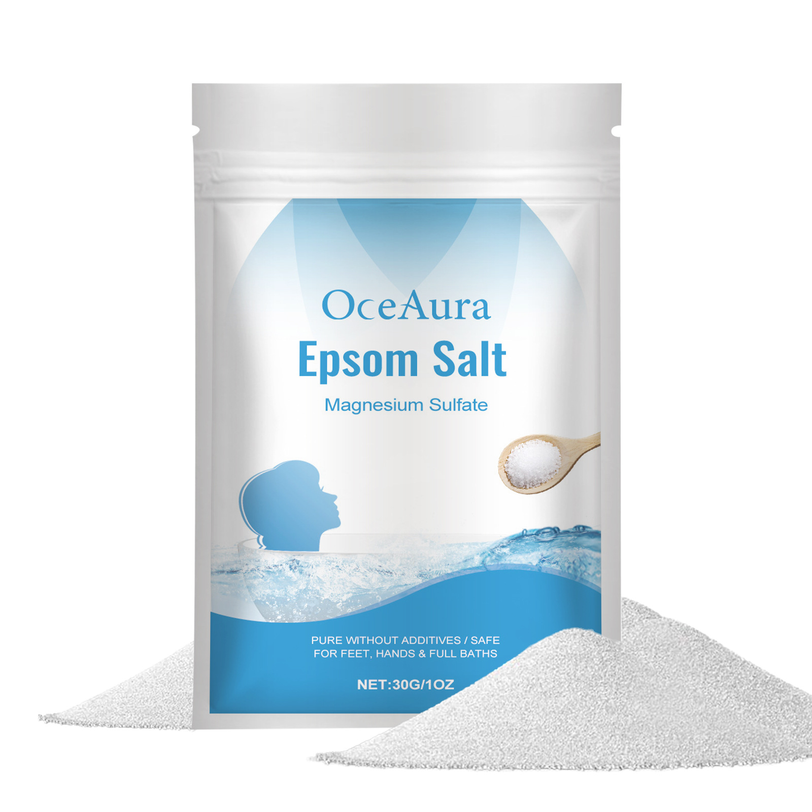 OceAura Epsom Salt Bath Stress - đánh giá và giá Bath Salts Magnesium