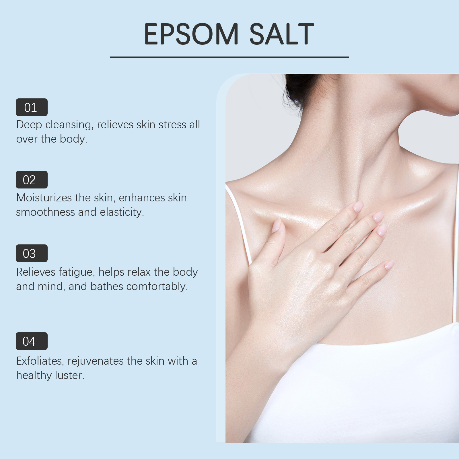 OceAura Epsom Salt Bath Stress - đánh giá và giá Bath Salts Magnesium