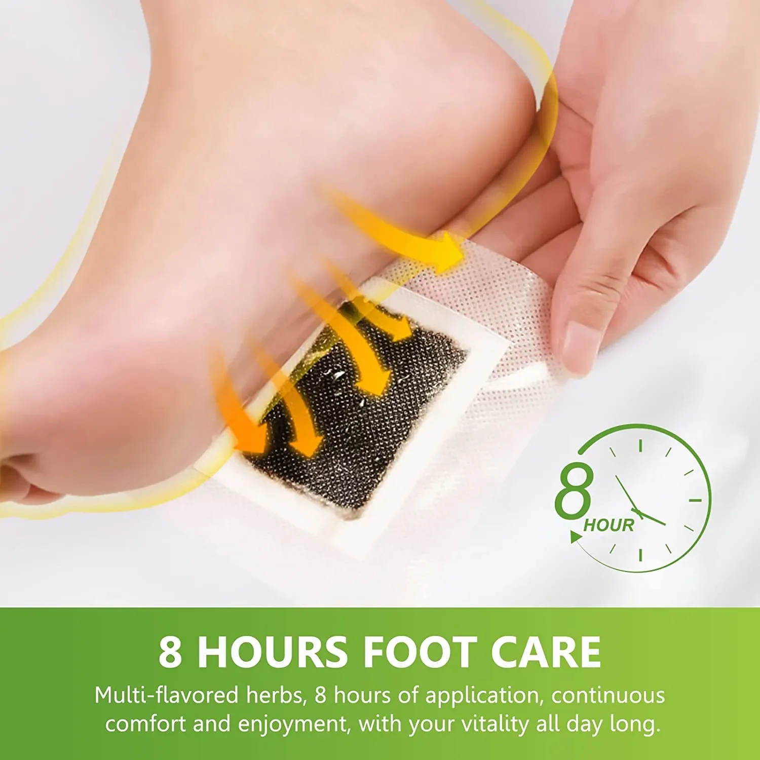 Detox Foot Patches Pads Natura - đánh giá và giá Detox Foot Patch