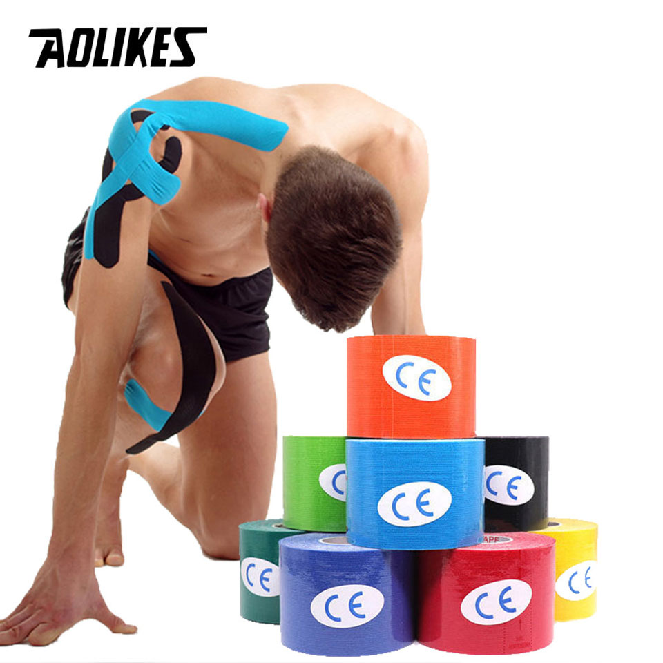 AOLIKES 2 Size Kinesiology Tap - đánh giá và giá Sports Taping Precut