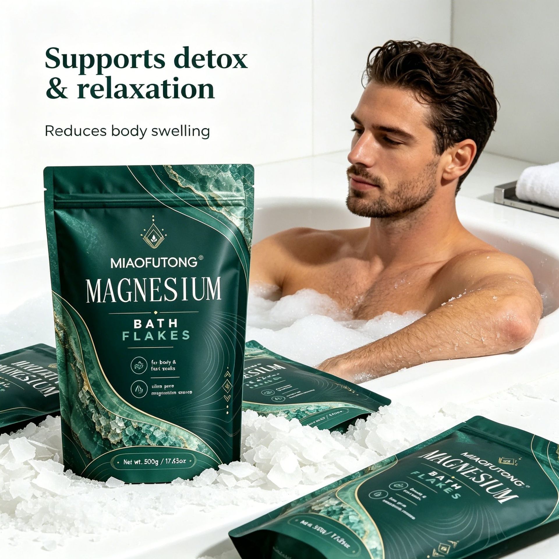Mineral Magnesium Bath Salt 50 - đánh giá và giá Bath Salts Magnesium