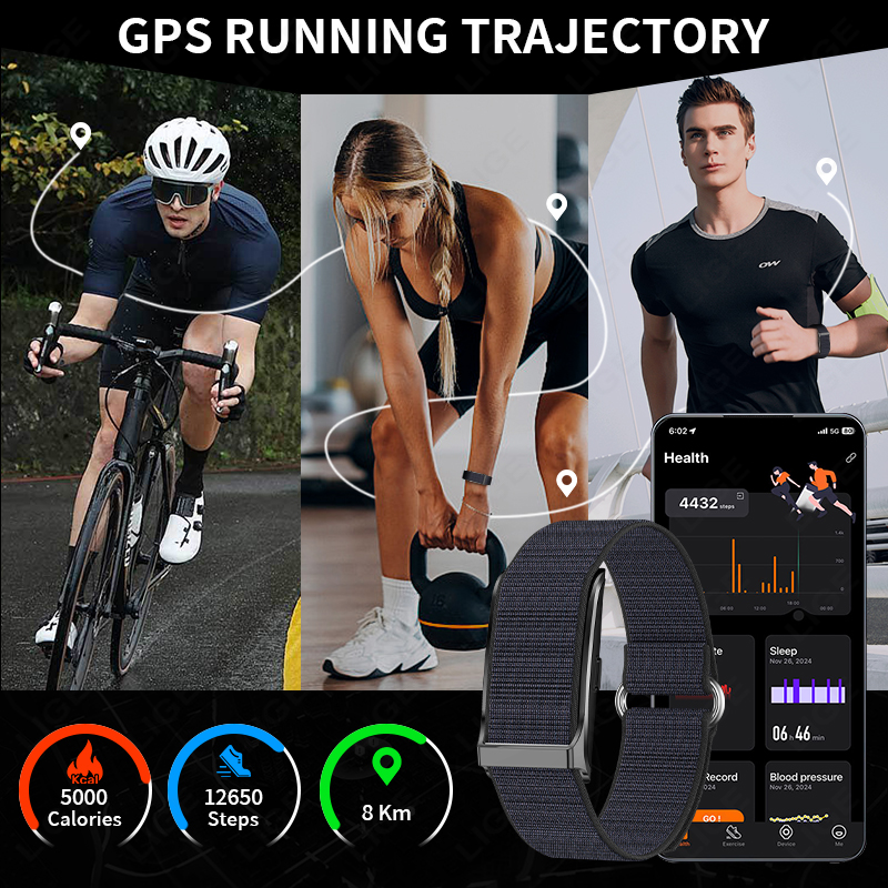 LIGE Smart Watch Heart Rate Bl - đánh giá và giá Health Wellness Bracelet
