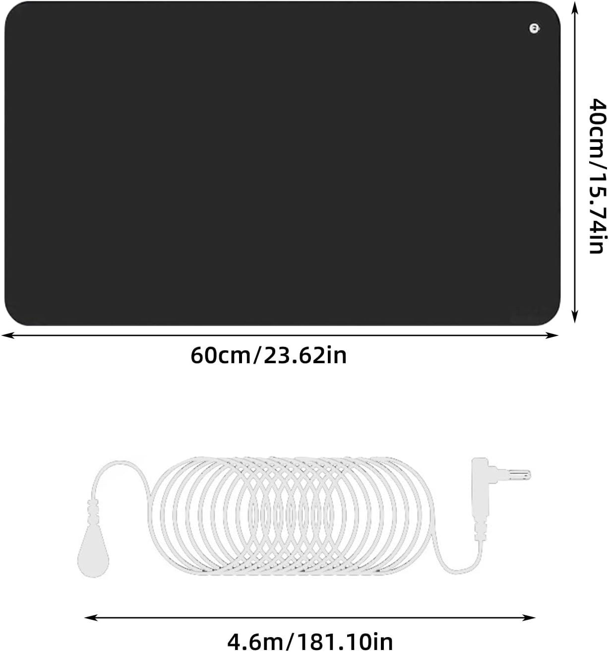 40X60CM Grounding Mat With Gro - đánh giá và giá Therapy Health And Wellness