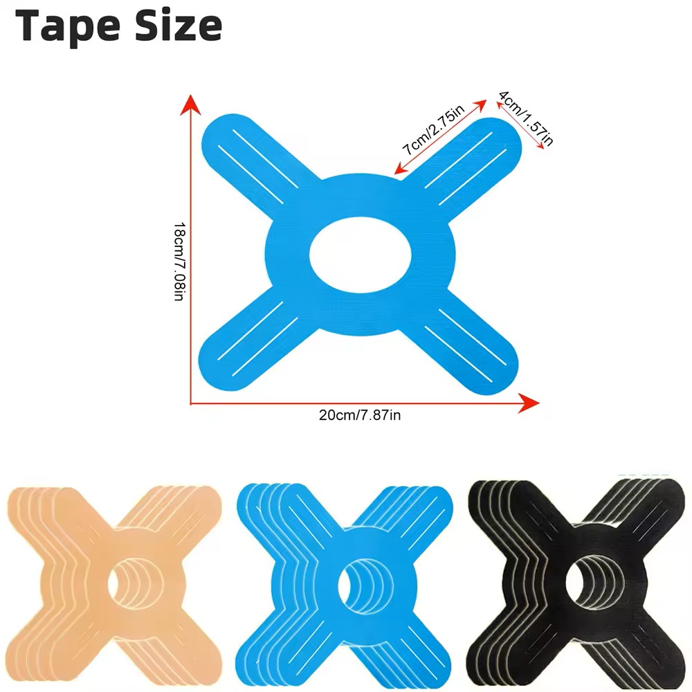 5Pcs Pre-Cut Kinesiology Tape  - đánh giá và giá Sports Taping Precut