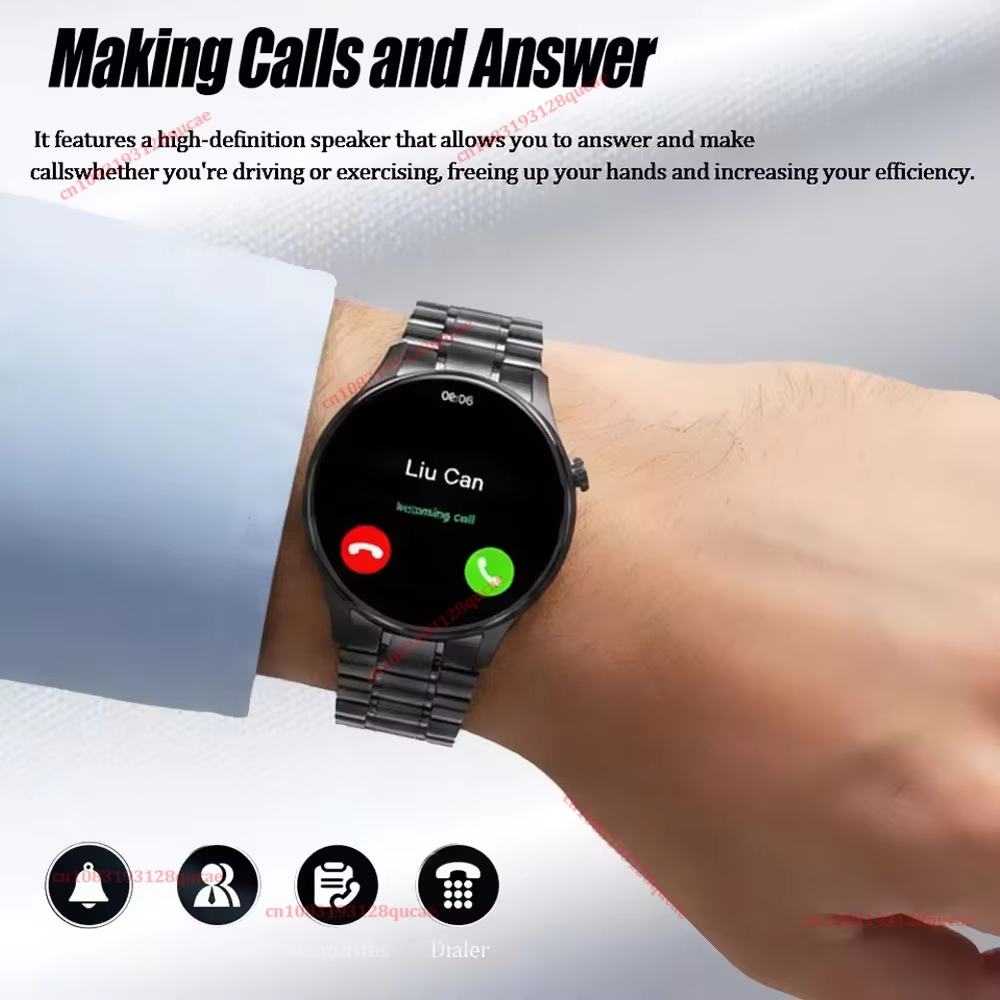 Smartwatch Men Bluetooth Call  - đánh giá và giá Health Wellness Bracelet