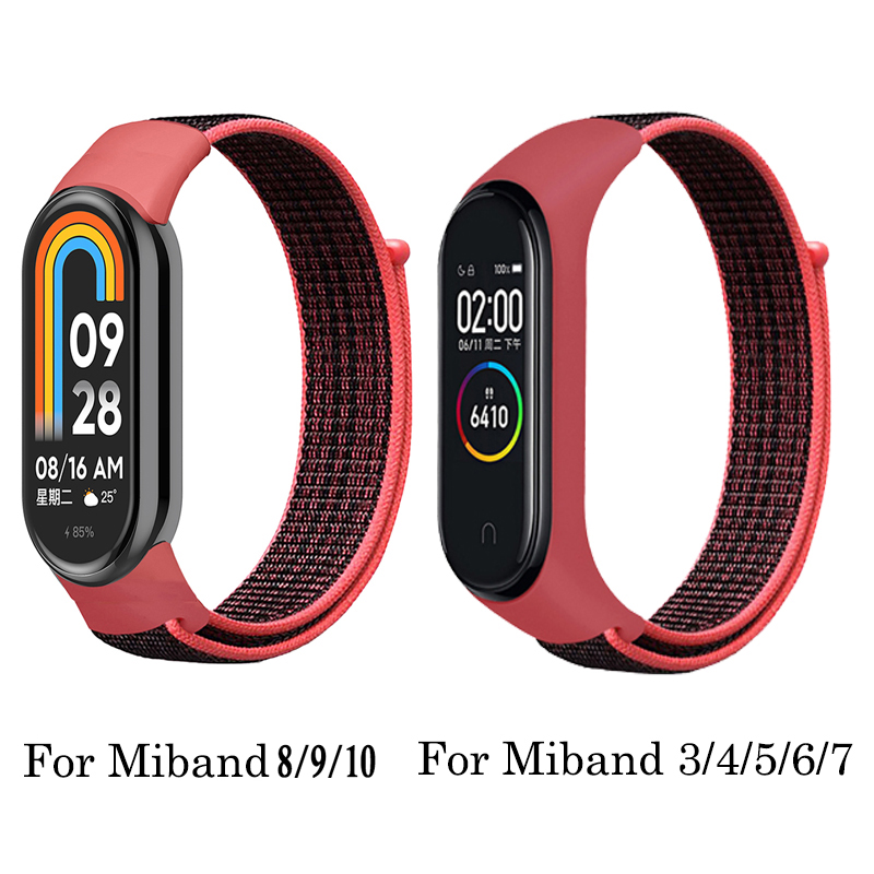 Nylon Bracelet for Mi Band 8 9 - đánh giá và giá Health Wellness Bracelet