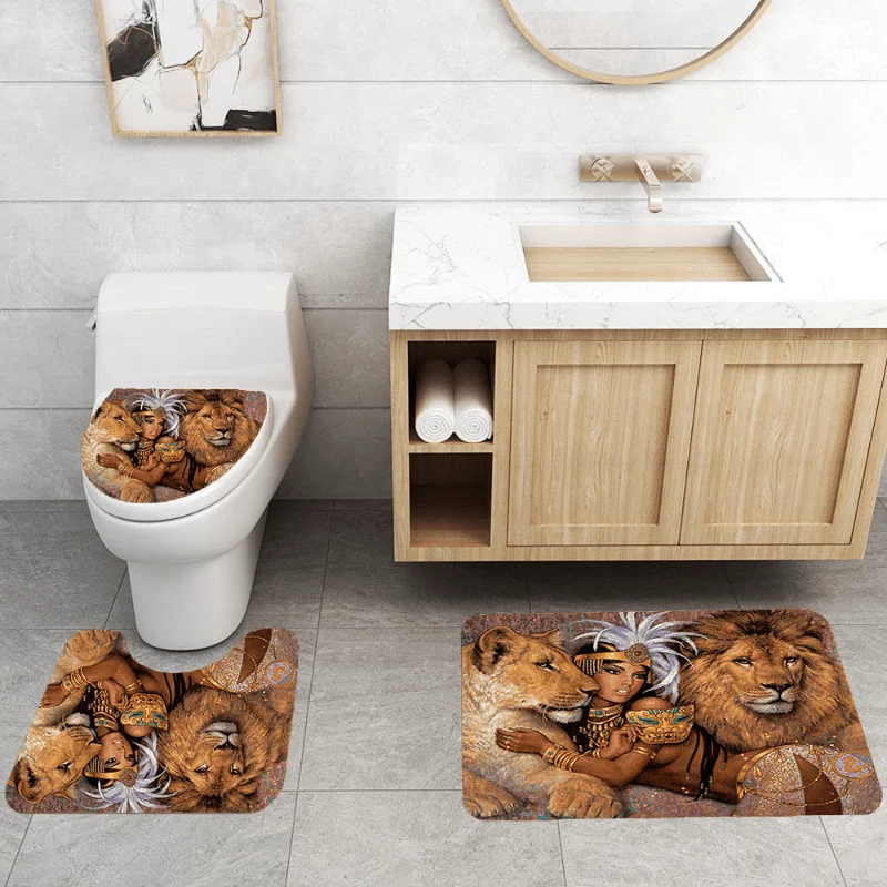 Regal Royal Lion and Queen Maj - đánh giá và giá Bamboo Bath Mat