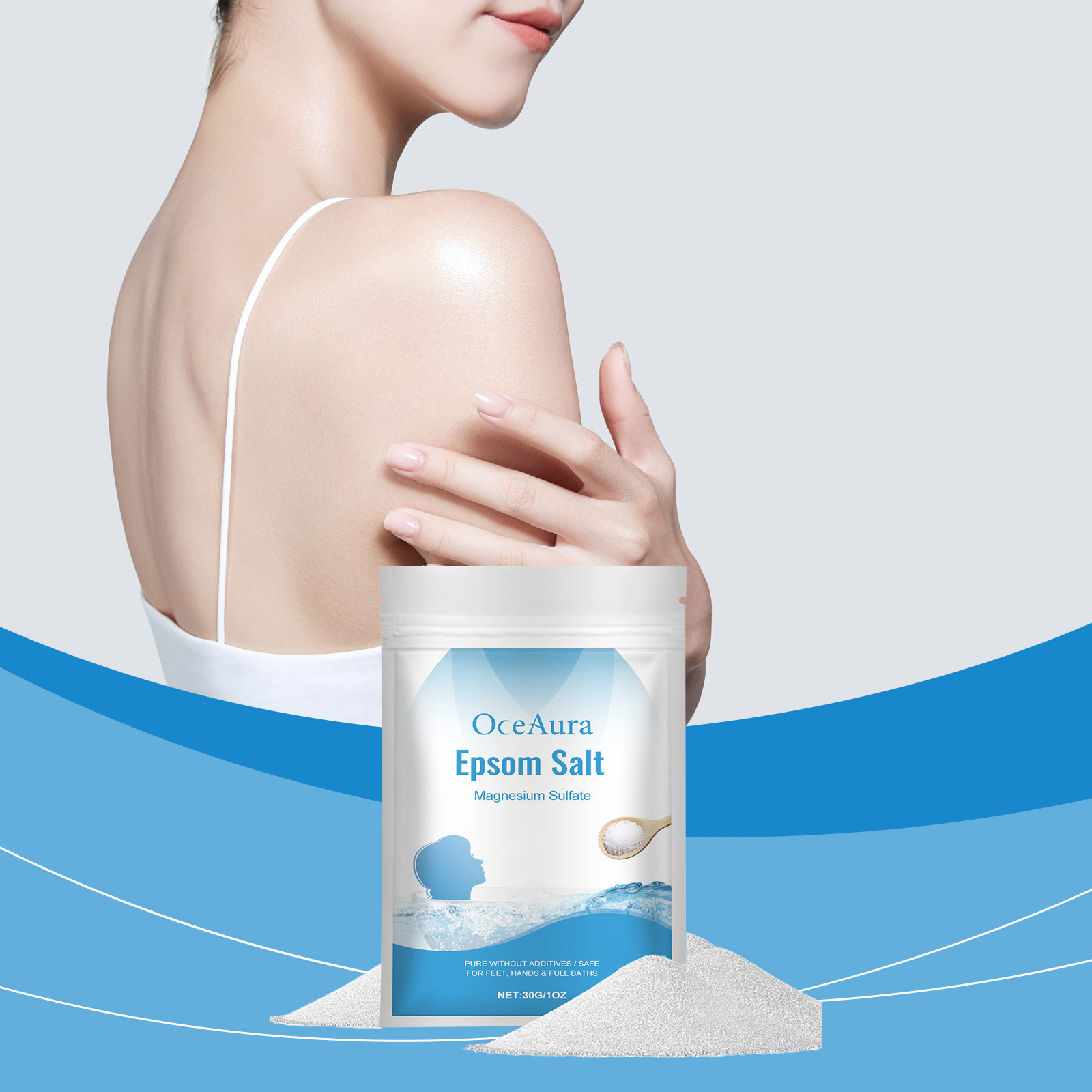 Epsom Salt Magnesium Sulfate M - đánh giá và giá Bath Salts Magnesium