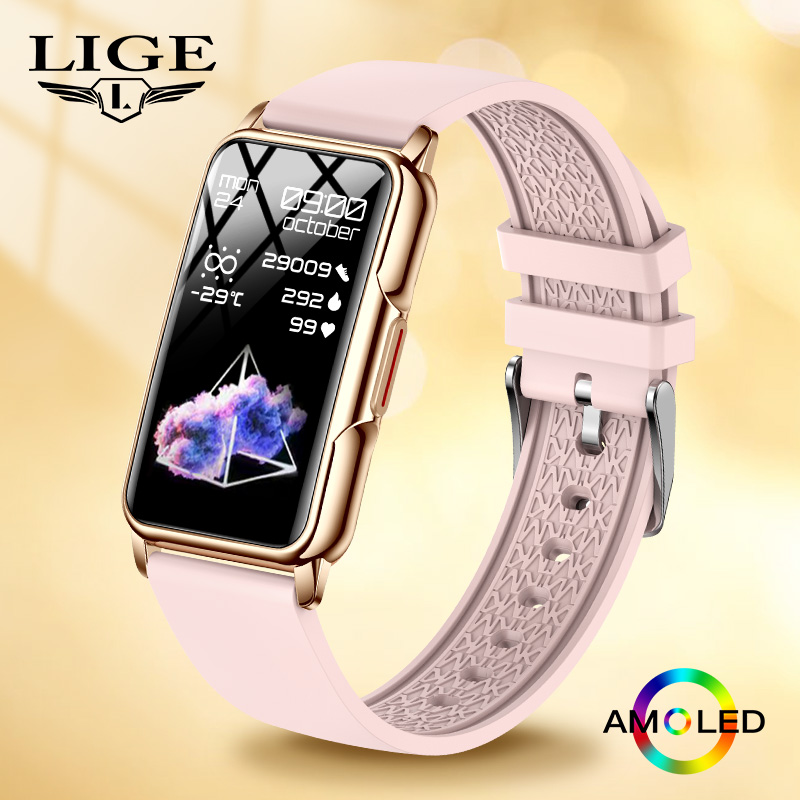 LIGE Pedometer Bluetooth Call  - đánh giá và giá Health Wellness Bracelet